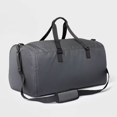 Duffel Bag Gray - Water-Resistant Softside Luggage