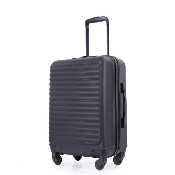 ABS Hard Shell Carry-on Luggage, Lightweight Suitcase with Spinner Wheels 4Q