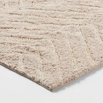 4'x5'6" Tufted Cotton Chevron Kids' Rug