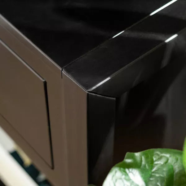 Single Drawer Classic Bedside Table Nightstand