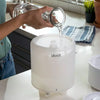 Dual Smart Top Fill Humidifier: Cool Mist, Ultrasonic, No Filter, Bedroom & Baby