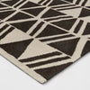 Microplush Geo Knitted Area Rug - 5'x7'