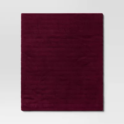 Channel Faux Fur Throw