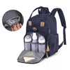 Diaper Bag Backpack with Portable Changing Pad, Pacifier Case and Stroller Straps
