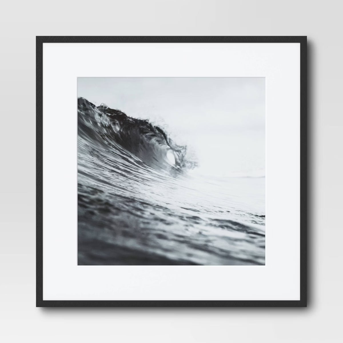 Elevated Aluminum Poster Frame Black