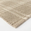 Cottonwood Handwoven Plaid Wool/Cotton Area Rug 5'x7'