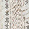 3pc Imani Cotton Printed Duvet Cover Set with Chenille - Full/Queen