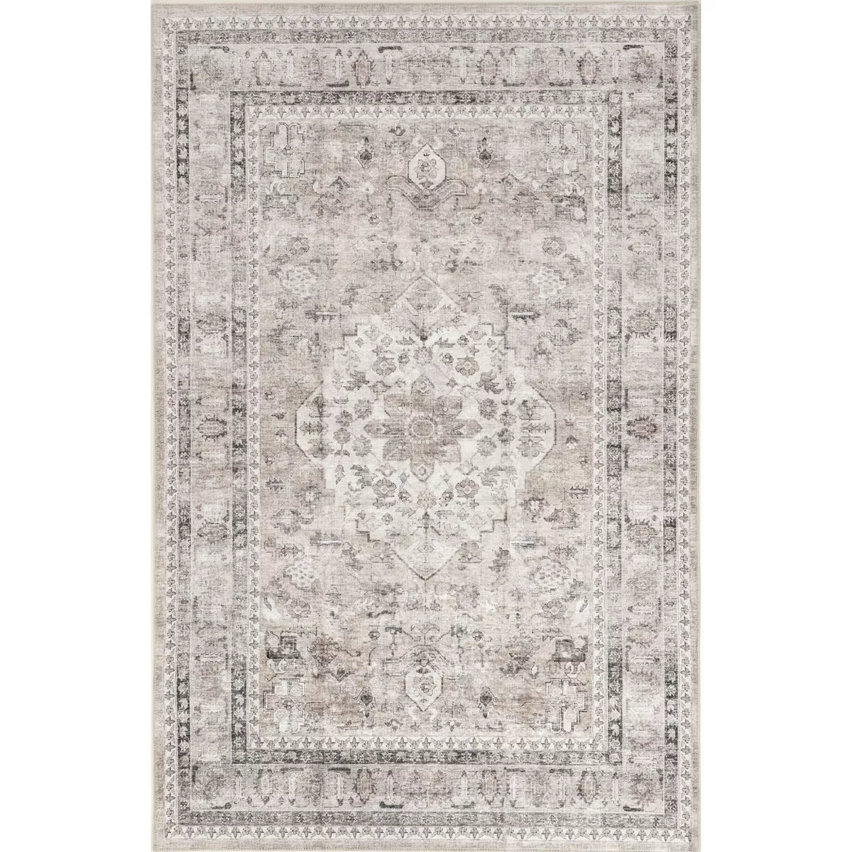 Davi SplashGuard Waterproof Machine Washable Area Rug