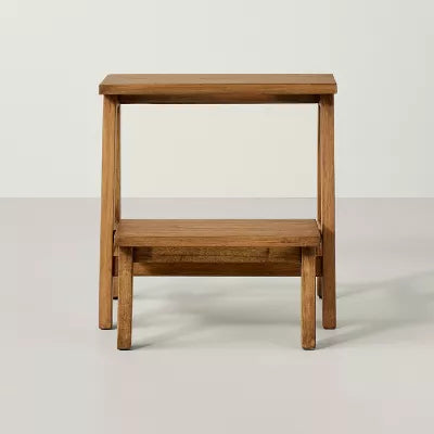 Wood Kitchen Step Stool