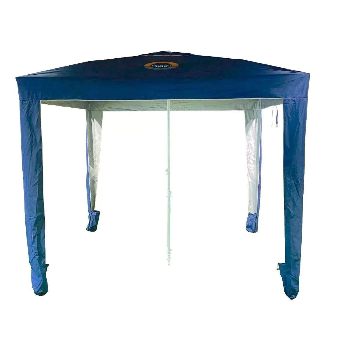 Steel Canopy Blue: Rust-Resistant, Powder-Coated Finish, Easy to Assemble