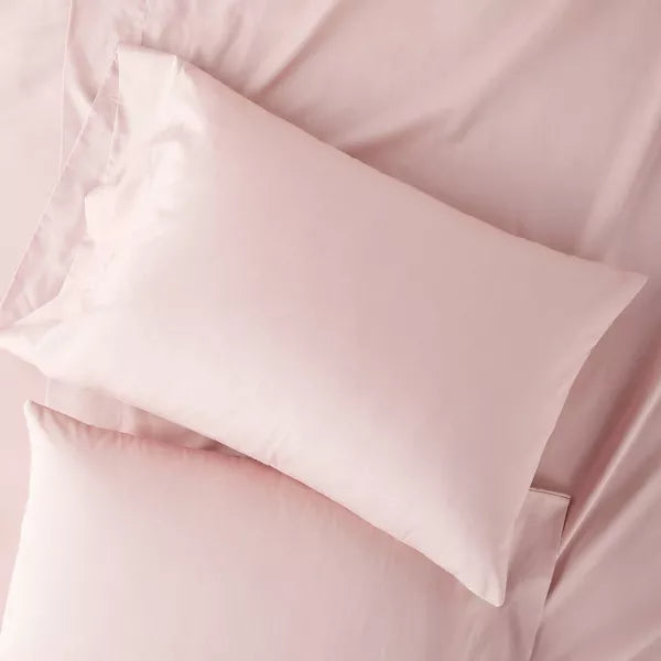 300 Thread Count Temperature Regulating Solid Sheet Set  Queen