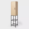 Mixed Material Bath Tall Tower