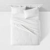 Jersey Solid Comforter -Full/Queen
