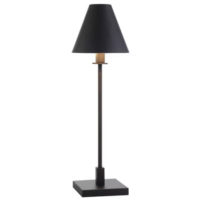 Table Lamp with Metal Shade