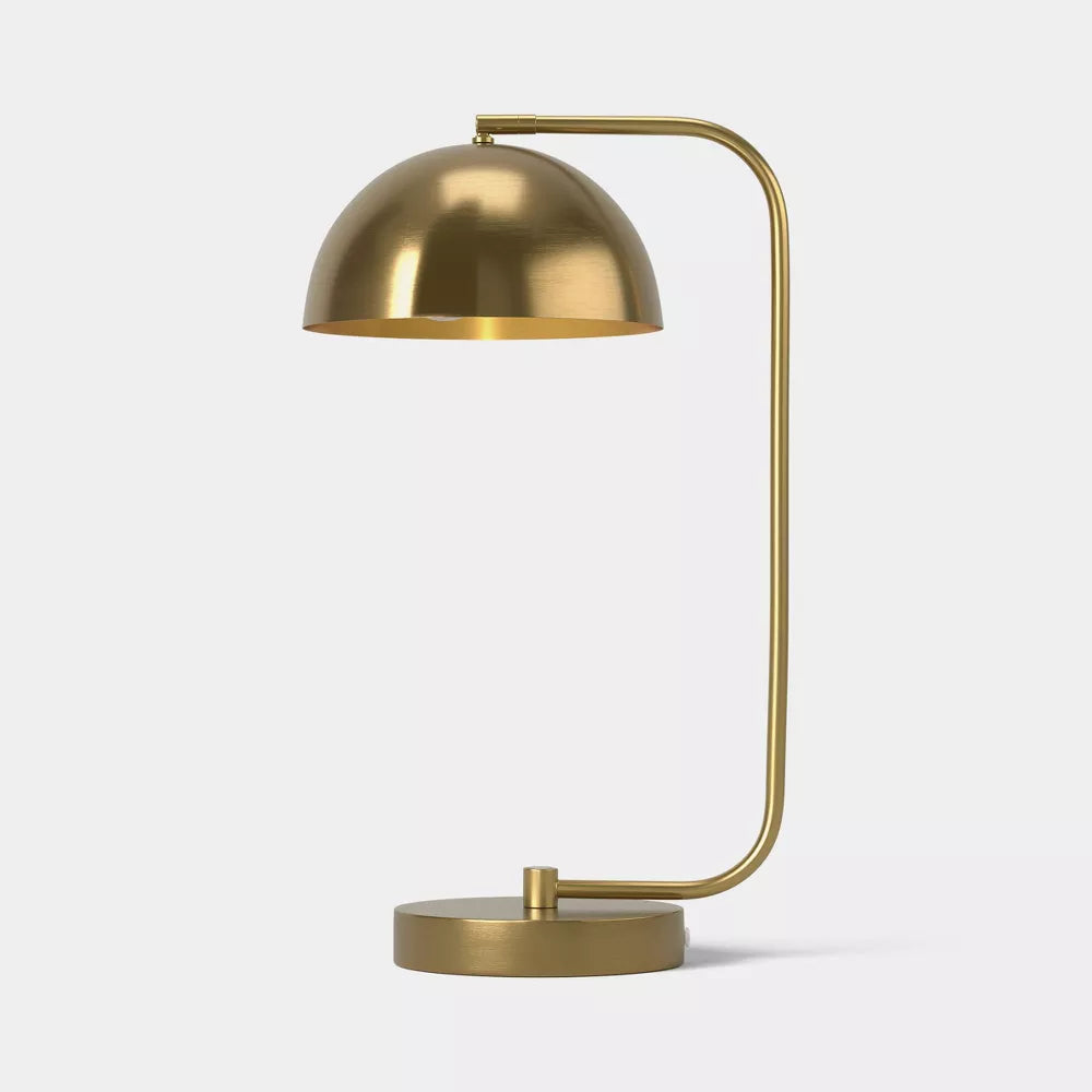 Glossy Metal Table Lamp