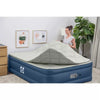 AlwayzAire Tough Guard Duvet Top Air Mattress Queen with Built-in Dual Pump