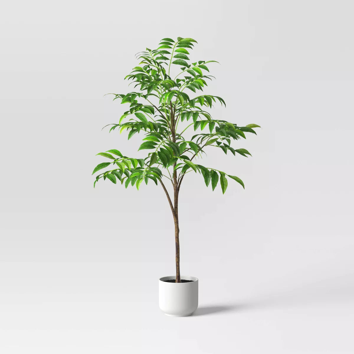 11.4" Faux Magnolia Artificial Tree - Green SHOWROOM ITEM