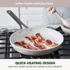 7pc Ceramic Nonstick Aluminum Cookware Set Cloud Gray, final cut