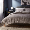 3pc Luxe Jacquard Duvet Cover and Sham Set - King