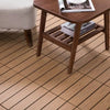 WPC Interlocking Composite Deck Tile 11 Pack for the Patio or Porch for a New Classic Look