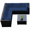 3 Piece Set Armless Chair w/Tempered Glass Coffee Table - 3 BOXES