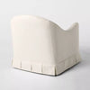 Box Pleat Upholstered Chair Set of 2