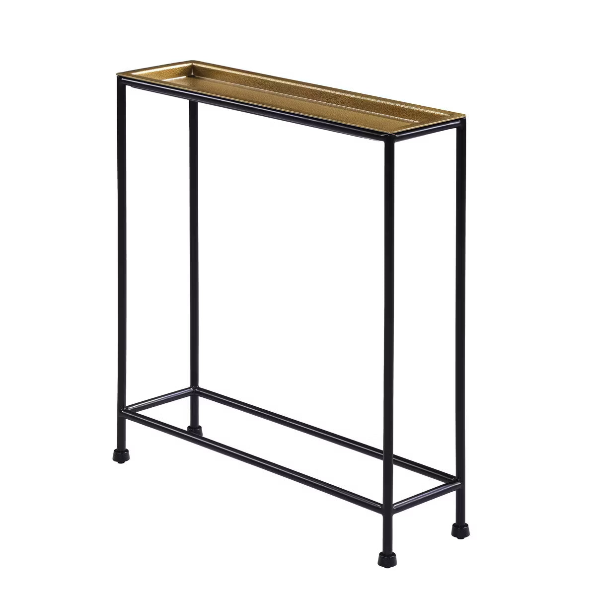 Comfort Pointe Tivoli Side Table Brass/Antique Bronze: Set of 2 - SHOWROOM ITEM 
