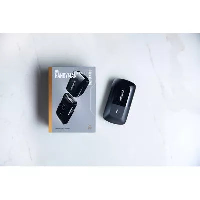 The Handyman Compact Face Shaver, Portable SkinSafe Men's Travel Facial Hair Electric Razor
