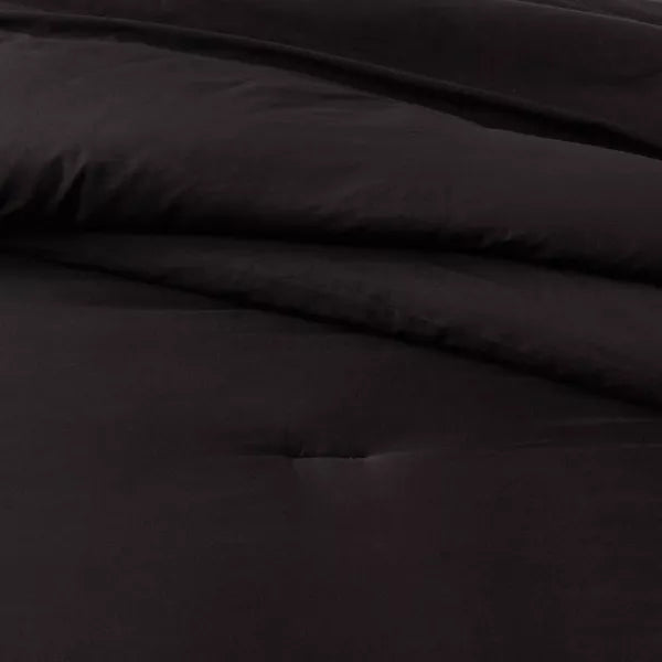Washed Cotton Sateen Comforter and Sham Set Full/Queen