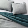 Textured Chambray Comforter - Full/Queen