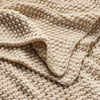 Chunky Knit Bed Blanket Full/Queen