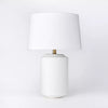 Ceramic Assembled Table Lamp White