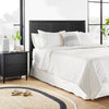 2 Drawer Modern Wood Nightstand