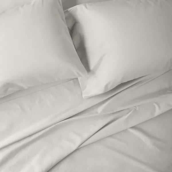 500 Thread Count Washed Supima Sateen Solid Sheet Set