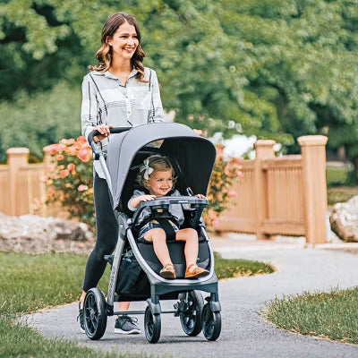 Bravo Quick-Fold Stroller - Black