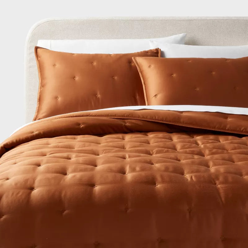 3pc Comforter and Sham Set - Full/Queen