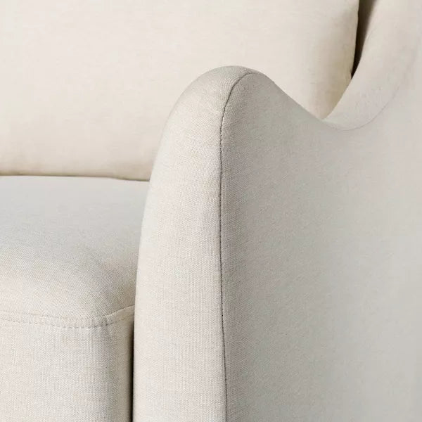 Box Pleat Upholstered Chair Set of 2