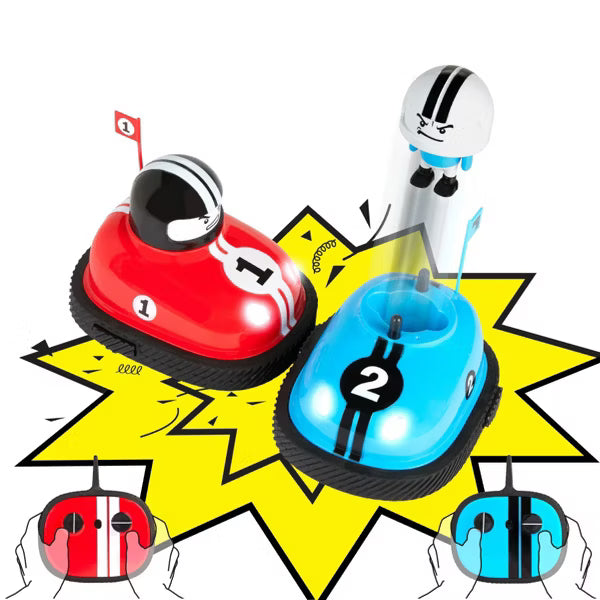 Image RC Red & Blue Ejecting Bumper Rivals Set - 6pc