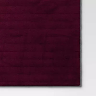 Channel Faux Fur Throw