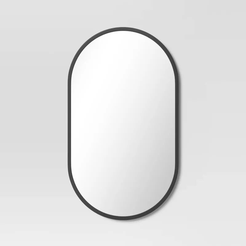 16" x 28" Metal Oval Pill Mirror - Project 62™