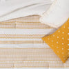 8pc Clipped Jacquard Stripe Comforter Bedding Set - Queen