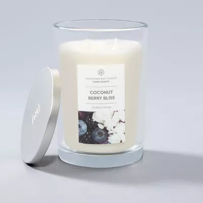SET OF 4 Jar Candle Coconut Berry Bliss, final cut
