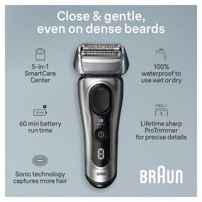 RECHARGEABLE WET & DRY SHAVER