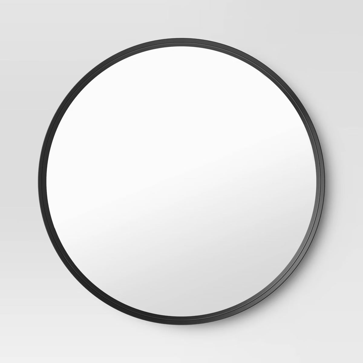 30" Flush Mount Round Decorative Wall Mirror - Threshold™ - SHOWROOM ITEM 