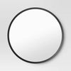 Flush Mount Round Decorative Wall Mirror