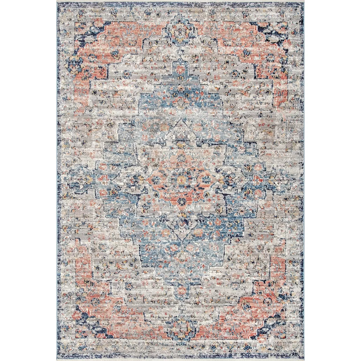 Sawyer Vintage Transitional Area Rug 5'3"x7'3"