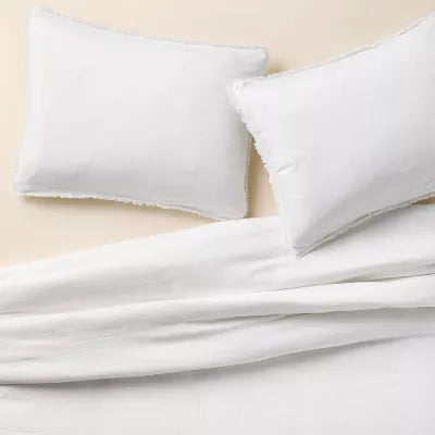 Heavyweight Linen Blend Comforter & Sham Set - King/California