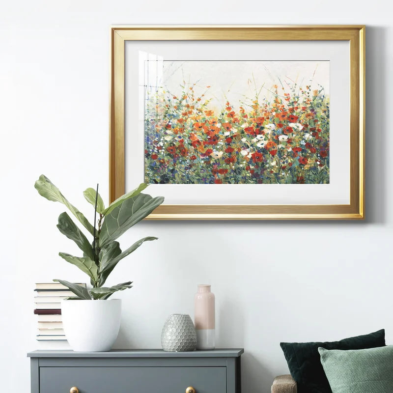 " Garden In Bloom I " Painting Print