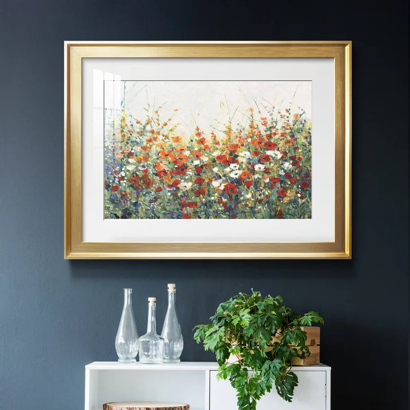 " Garden In Bloom I " Painting Print