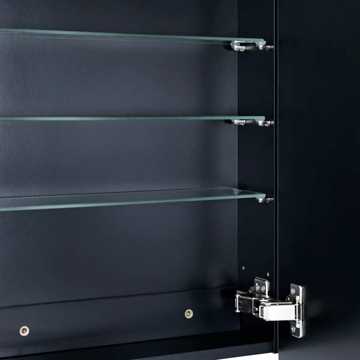 Garnes Recessed or Surface Mount Framed Medicine Cabinet with Adjustable Shelves